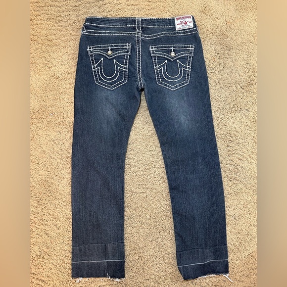 True Religion brand RICKI LUREX BIG T RELAXED JEAN - Picture 5 of 5